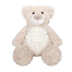 Picture of Miś z białym brzuszkiem ecru 20cm