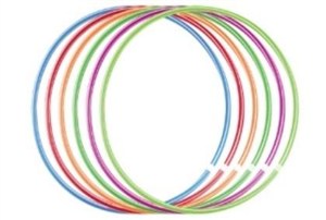 Picture of Hula hop kręcony 90cm MIX