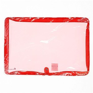 Picture of Teczka na zamek A4 czerwona