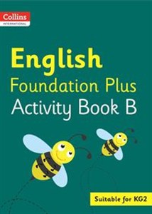 Obrazek Collins International Foundation Plus English Activity Book B Suitable for KG2
