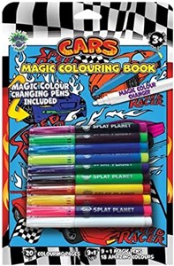 Picture of Książeczka do malowania z mazakami zmieniającymi kolor Auta