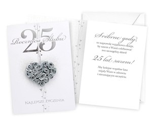 Obrazek Karnet rocznica ślubu