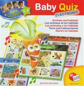 Obrazek Baby quiz Animals and habitats