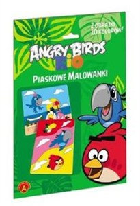 Obrazek Piaskowe malowanki Angry Birds Rio