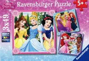 Obrazek Puzzle Disney Księżniczki 3x49