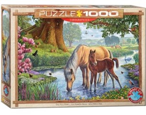 Obrazek Puzzle 1000 Dzikie konie