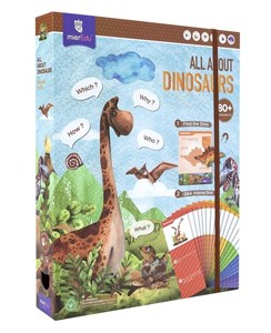 Obrazek Puzzle magnetyczne Wszystko o dinozaurach