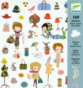 Picture of Zestaw naklejek Mały dom mody