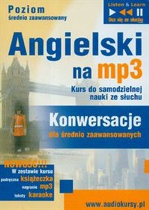 Picture of Angielski na MP3 Kurs do samodzielnej nauki ze słuchu Konwersacje dla średnio zaawansowanych