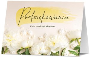 Obrazek Karnet - Podziękowania