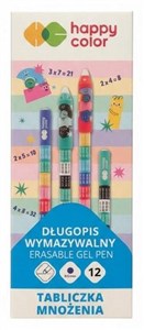 Picture of Długopis wymazywalny Tabliczka mnożenia (12szt)