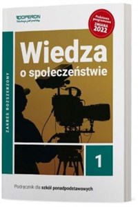 Obrazek Wiedza o społeczeństwie 1 Podręcznik Zakres rozszerzony Liceum i technikum