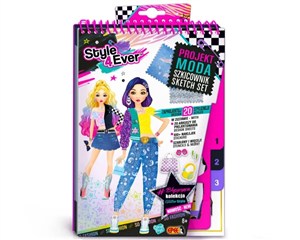 Obrazek Projekt moda - zestaw szkicownik