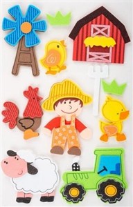 Obrazek Naklejki piankowe 3D