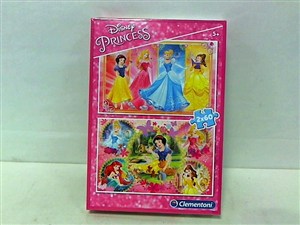 Obrazek Puzzle Księżniczki 2x60