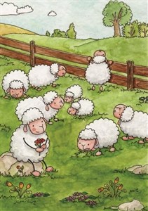 Obrazek Pocztówka z kolorowanką - Nie bój się