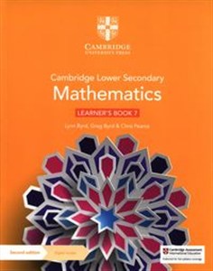 Picture of Cambridge Lower Secondary Mathematics Learner's Book 7 with Digital Access