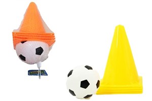 Picture of 4 pachołki z piłką