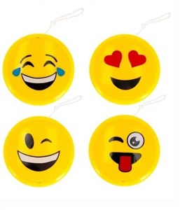 Obrazek Jo-Jo świecące 6cm Sport Face mix