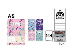 Obrazek Notatnik A5/144K MIX