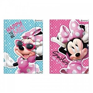 Obrazek Teczka z gumką A4 Minnie