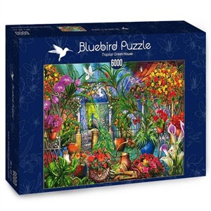 Obrazek Puzzle 6000 Tropikalny domek