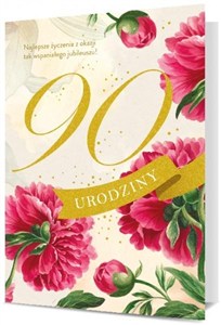 Picture of Karnet Urodziny 90 K. B6-1909