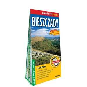 Obrazek Bieszczady laminowana mapa turystyczna 1:65 000