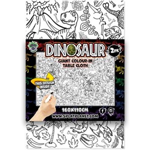 Obrazek Obrusy do pomalowania Dinozaury 2 sztuki