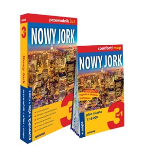 Obrazek Nowy Jork 3w1 przewodnik + atlas + mapa