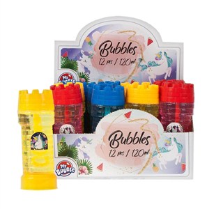 Obrazek Bańki mydlane Jednorożec 120ml