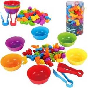 Obrazek Gra edukacyjna Montessori zwierzątka 36el.