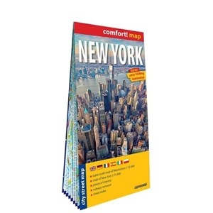 Obrazek Nowy Jork (New York) city street map 1:75 000