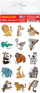 Picture of Naklejki Dzikie zwierzęta 01