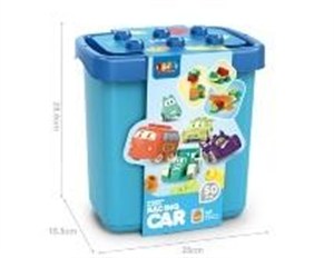 Picture of Klocki 50szt Samochód wyścigowy