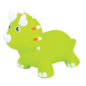 Obrazek Skoczek triceratops zielony