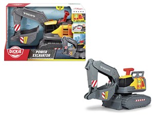 Obrazek Koparka Volvo Dickie światła i dźwięk 30 cm