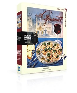 Obrazek Puzzle 1000 Gourmet, Ślimaki