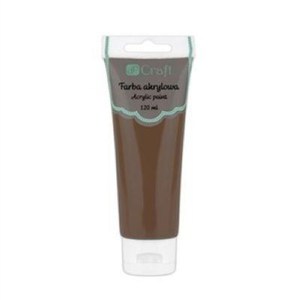 Obrazek Farba akrylowa czekoladowa 120ml