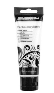 Obrazek Farba akrylowa 75ml 001 biel tytanowa
