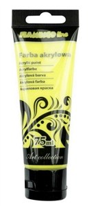 Obrazek Farba akrylowa 75ml 003 cytrynowa