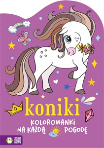 Obrazek Kolorowanki na każdą pogodę Koniki