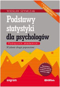 Obrazek Podstawy statystyki dla psychologów Podręcznik akademicki
