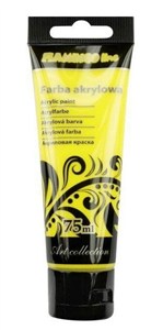 Obrazek Farba akrylowa 75ml - żółta (369921)