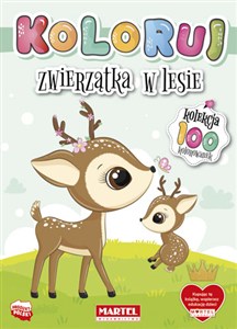 Obrazek Zwierzątka w lesie. Koloruj