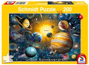 Obrazek Puzzle 200 Układ Słoneczny 108099