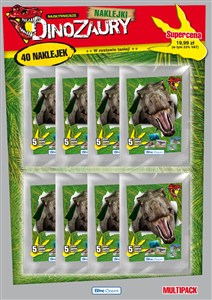 Picture of Najsłynniejsze Dinozaury multipack z naklejkami 1 sztuka mix