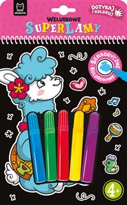 Obrazek Welurkowe superlamy Dotykaj i koloruj