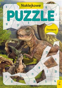 Obrazek Naklejkowe puzzle Dinozaury
