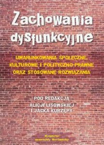 Obrazek Zachowanie dysfunkcyjne Uwarunkowania społeczne, kulturowe i polityczno-prawne oraz stosowane rozwiązania